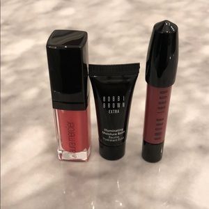 2 Bobbi Brown & 1 Laura Mercier
